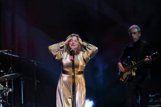 Annett Louisan bei einem Konzert im Tempodrom in Berlin, 15. Oktober 2026. Annett Louisan Konzert Berlin