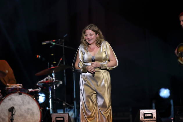 Annett Louisan bei einem Konzert im Tempodrom in Berlin, 15. Oktober 2026. Annett Louisan Konzert Berlin