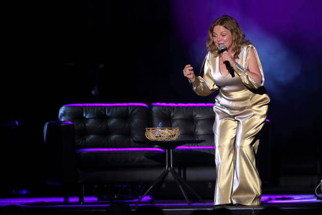 Annett Louisan bei einem Konzert im Tempodrom in Berlin, 15. Oktober 2026. Annett Louisan Konzert Berlin