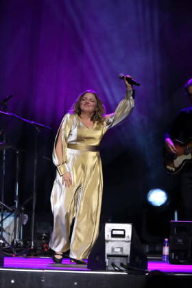 Annett Louisan bei einem Konzert im Tempodrom in Berlin, 15. Oktober 2026. Annett Louisan Konzert Berlin