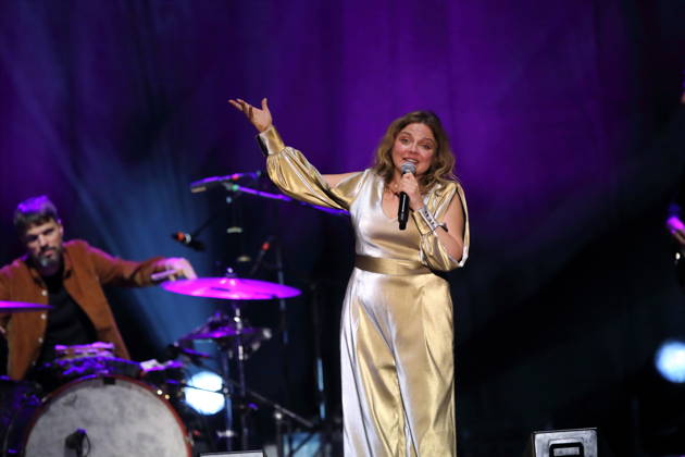 Annett Louisan bei einem Konzert im Tempodrom in Berlin, 15. Oktober 2026. Annett Louisan Konzert Berlin
