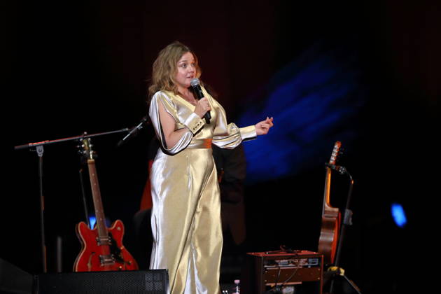 Annett Louisan bei einem Konzert im Tempodrom in Berlin, 15. Oktober 2026. Annett Louisan Konzert Berlin
