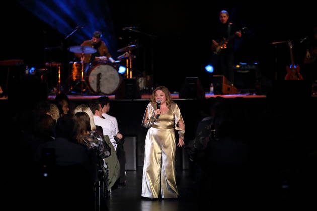 Annett Louisan bei einem Konzert im Tempodrom in Berlin, 15. Oktober 2026. Annett Louisan Konzert Berlin