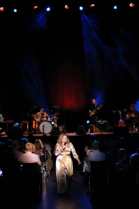 Annett Louisan bei einem Konzert im Tempodrom in Berlin, 15. Oktober 2026. Annett Louisan Konzert Berlin