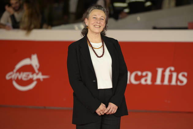 October 15, 2026, Rome, Italy: Kate Byers attends the red carpet for the film Mission at the 2026 Rome Film Fest, held at the Auditorium Parco della Musica. Rome Italy - ZUMAs197 20261015_aaa_s197_730 Copyright: xMarioxCartellix