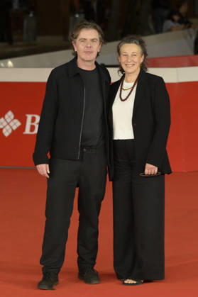 October 15, 2026, Rome, Italy: Paul Wright (l) and Kate Byers (r) attend the red carpet for the film Mission at the 2026 Rome Film Fest, held at the Auditorium Parco della Musica. Rome Italy - ZUMAs197 20261015_aaa_s197_747 Copyright: xMarioxCartellix