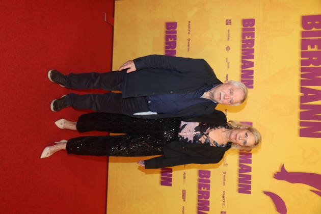 Wolf Biermann und Pamela Biermann bei der Premiere des Dokumentarfilms Biermann im Kino International. Berlin, 15.10.2026 Copyright: xAgenturxMatthiasxWehnertx xM.xGränzdörferx