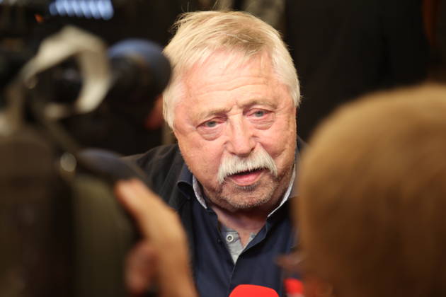 Wolf Biermann bei der Premiere des Dokumentarfilms Biermann im Kino International. Berlin, 15.10.2026 Copyright: xAgenturxMatthiasxWehnertx xM.xGränzdörferx