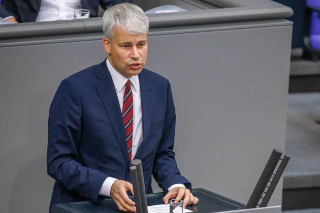 Bundestag Steffen Bilger Bundesminister für Verkehr, im Deutschen Bundestag am 16.10.26 in Berlin. Berlin Berlin Deutschland Bundestag