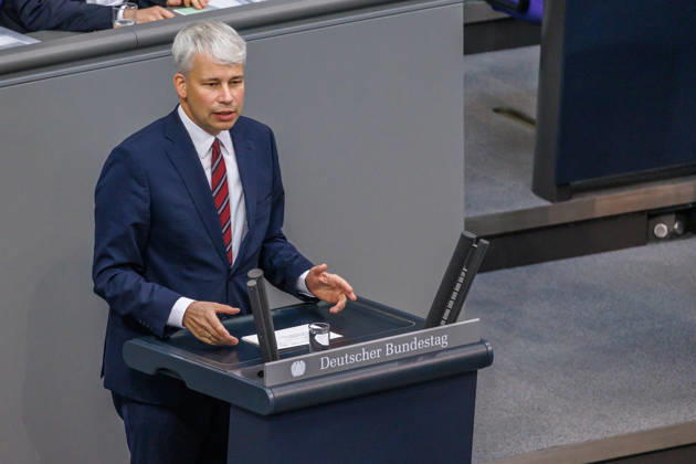 Bundestag Steffen Bilger Bundesminister für Verkehr, im Deutschen Bundestag am 16.10.26 in Berlin. Berlin Berlin Deutschland Bundestag