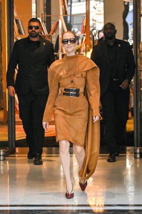 Céline Dion was spotted leaving the Royal Monceau hotel, heading toward the Plenitude Arena for the penultimate show of her concert series in the French capital, Paris, France, on October 16, 2026. Christian Liewig, Bestimage. Céline Dion was spotted leaving the Royal Monceau hotel, heading toward the Plenitude Arena for the penultimate show of her concert series in the capital, Paris, France, on October 16, 2026. Paris, France Copyright: xChristianxLiewigx xBestimagexChristianxLiewigx xBestimagex