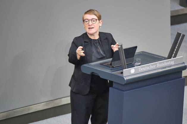 Berlin, Deutschland, 16.10.2026: Deutscher Bundestag: 103. Bundestagssitzung: Simone Fischer, Grüne Copyright: xdtsxNachrichtenagenturx dts_139624