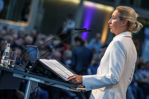 Bundestag Alice Weidel (AfD) beim 2. Kommunalpolitischen Forum der AfD-Fraktion im Deutschen Bundestag am 16.10.26 in Berlin. Berlin Berlin Deutschland Bundestag