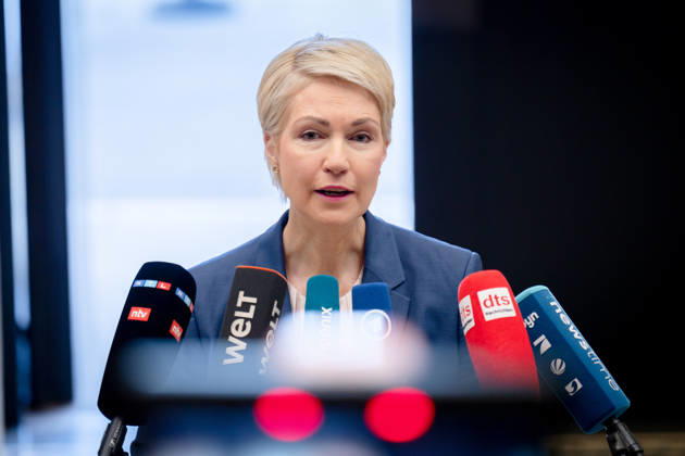 Sitzung, Bundesrat, Ministerpräsidentin, Manuela Schwesig Sitzung, Bundesrat, Berlin, Ministerpräsidentin, Manuela Schwesig Berlin Berlin GER