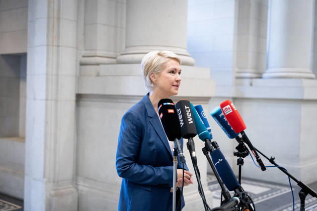 Sitzung, Bundesrat, Ministerpräsidentin, Manuela Schwesig Sitzung, Bundesrat, Berlin, Ministerpräsidentin, Manuela Schwesig Berlin Berlin GER
