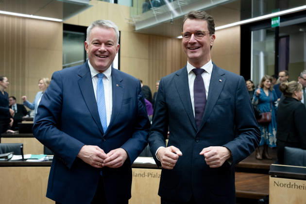 Sitzung, Bundesrat, Berlin, Gordon Schnieder, Hendrik Wüst Sitzung, Bundesrat, Berlin, Ministerpräsident, Gordon Schnieder, Hendrik Wüst Berlin Berlin GER