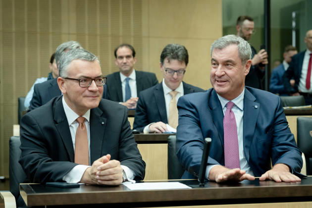 Sitzung, Bundesrat, Ministerpräsident, Markus Söder, Staatsminister, Florian Herrmann Sitzung, Bundesrat, Berlin, Ministerpräsident, Markus Söder, Staatsminister, Florian Herrmann Berlin Berlin GER