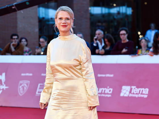 IPA89767739 - Roma Cinema Fest 2026. Day 4 Photocall for the film Eurotrash. Pictured: Frauke Finsterwalder  Copyright: xMaurizioxD Avanzox xPoolxRomaxFilmxFestx2026x IPA89767739