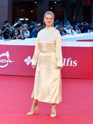 IPA89767731 - Roma Cinema Fest 2026. Day 4 Photocall for the film Eurotrash. Pictured: Frauke Finsterwalder  Copyright: xMaurizioxD Avanzox xPoolxRomaxFilmxFestx2026x IPA89767731