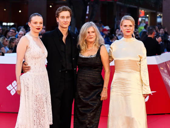 IPA89767755 - Roma Cinema Fest 2026. Day 4 Photocall for the film Eurotrash. Pictured are Luna Wedler, Alexander Fehling, Barbara Sukowa, and Frauke Finsterwalder  Copyright: xMaurizioxD Avanzox xPoolxRomaxFilmxFestx2026x IPA89767755