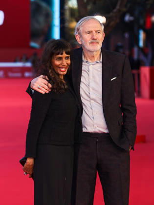 IPA89768789 - Rome, 2026 Film Festival - Night 4 - Red Carpet for the film A Talent For Murder In the photo: Nimi Ponnudurai, Anton Corbijn  Copyright: xMarcoxProvvisionatox xPoolxRomaxFilmxFestx2026x IPA89768789