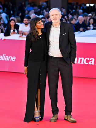 IPA89768509 - Roma Cinema Fest 2026. Day 4 - Photocall for the film A Talent For Murder. Pictured: Nimi Ponnudurai, Anton Corbijn  Copyright: xMaurizioxD Avanzox xPoolxRomaxFilmxFestx2026x IPA89768509