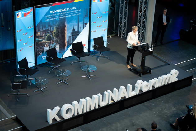 Kommunalpolitisches Forum der AfD-Fraktion Kommunalpolitisches Forum der AfD-Fraktion im Bundestag, Paul-Löbe-Haus, Alice Weidel Berlin Berlin GER