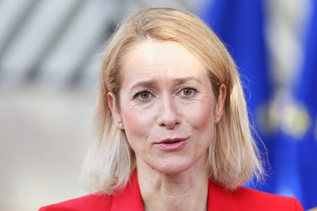 Brüssel, Belgien, 16.10.2026: Europa-Gebäude: EU-Gipfel: Kaja Kallas, EU-Außenbeauftragte und Vizepräsidentin der Europäischen Kommission Copyright: xdtsxNachrichtenagenturx dts_139414