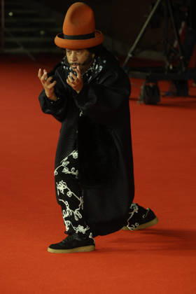 October 16, 2026, Rome, Lazio, Italy: ROME CINEMA FEST DAY 1.At Auditorium Parco della Musica in Rome, day 4 of the 21th edition of Rome Cinema Fest.Red carpet .Boots Riley presenting the movie I love Boosters.In this picture: Boots Riley Rome Italy - ZUMAp239 20261016_znp_p239_034 Copyright: xPaoloxPizzix