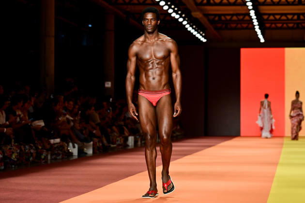 SãO PAULO, SP - 16.10.2026: SPFW N61 - Amir Slama brand fashion show, at SPFW N61, (São Paulo Fashion Week) this Friday (16), at Pavilhão das Culturas Brasileiras (PACUBRA), Parque do Ibirapuera, São Paulo, SP. x3033247x  RobertoxCasimiro