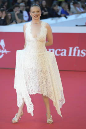 October 16, 2026, Rome, Italy: Luna Wedler attends the red carpet for the film LEurotrashi at the 2026 Rome Film Fest, held at the Auditorium Parco della Musica. Rome Italy - ZUMAs197 20261016_aaa_s197_281 Copyright: xMarioxCartellix