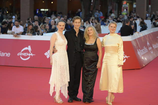 October 16, 2026, Rome, Italy: Luna Wedler (l), Alexander Fehling (c), Barbara Sukowa (c) and Fauke Finsterwalder (r) attend the red carpet for the film LEurotrashi at the 2026 Rome Film Fest, held at the Auditorium Parco della Musica. Rome Italy - ZUMAs197 20261016_aaa_s197_284 Copyright: xMarioxCartellix