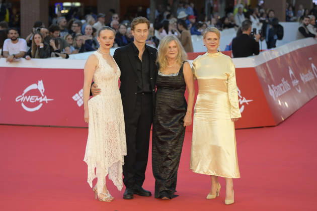 October 16, 2026, Rome, Italy: Luna Wedler (l), Alexander Fehling (c), Barbara Sukowa (c) and Fauke Finsterwalder (r) attend the red carpet for the film LEurotrashi at the 2026 Rome Film Fest, held at the Auditorium Parco della Musica. Rome Italy - ZUMAs197 20261016_aaa_s197_299 Copyright: xMarioxCartellix