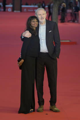 October 16, 2026, Rome, Italy: Nina Corbijn (l) and Anton Corbijn (r) attend the red carpet for the film A talent for murder at the 2026 Rome Film Fest, held at the Auditorium Parco della Musica. Rome Italy - ZUMAs197 20261016_aaa_s197_464 Copyright: xMarioxCartellix