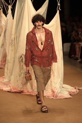 RECORD DATE NOT STATED Hisha s fashion show at SPFW. Sao Paulo (SP), 10 16 2026 - Fashion SPFW - Hisha fashion show during Sao Paulo Fashion Week N61 at Pacubra in Ibirapuera, Sao Paulo.(Foto: Fabricio Bomjardim Thenews2 imago images) Hisha s fashion show at SPFW. Copyright: xFabricioxBomjardimx