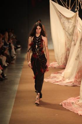 RECORD DATE NOT STATED Hisha s fashion show at SPFW. Sao Paulo (SP), 10 16 2026 - Fashion SPFW - Hisha fashion show during Sao Paulo Fashion Week N61 at Pacubra in Ibirapuera, Sao Paulo.(Foto: Fabricio Bomjardim Thenews2 imago images) Hisha s fashion show at SPFW. Copyright: xFabricioxBomjardimx