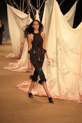 RECORD DATE NOT STATED Hisha s fashion show at SPFW. Sao Paulo (SP), 10 16 2026 - Fashion SPFW - Hisha fashion show during Sao Paulo Fashion Week N61 at Pacubra in Ibirapuera, Sao Paulo.(Foto: Fabricio Bomjardim Thenews2 imago images) Hisha s fashion show at SPFW. Copyright: xFabricioxBomjardimx