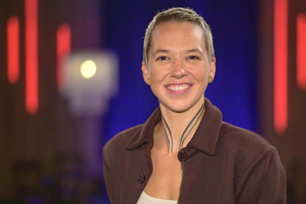 Stefanie Heinzmann bei der Aufzeichnung der WDR-Talkshow Kölner Treff im WDR Studio BS 3. Köln, 16.10.2026