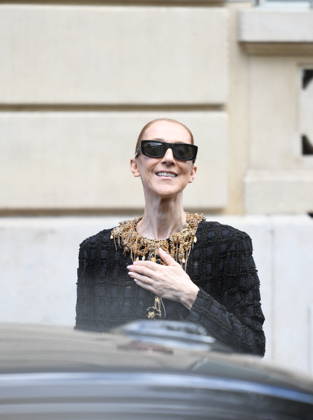 Celine Dion Leaves Her Hotel For Her Last Concert in Paris - France Celine Dion spend time with fans before her last concert in Paris, at hotel Royal Monceau in Paris, France on October 17, 2026. Photo by Florian Poitout ABACAPRESS.COM Paris France  Copyright: xPoitoutxFlorian ABACAx