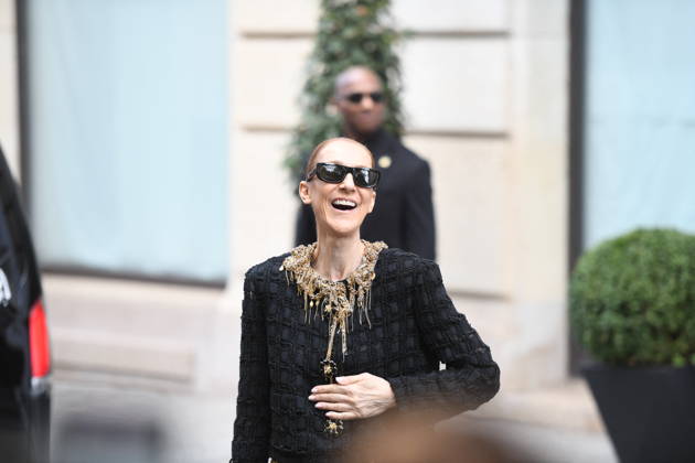 Celine Dion Leaves Her Hotel For Her Last Concert in Paris - France Celine Dion spend time with fans before her last concert in Paris, at hotel Royal Monceau in Paris, France on October 17, 2026. Photo by Florian Poitout ABACAPRESS.COM Paris France  Copyright: xPoitoutxFlorian ABACAx