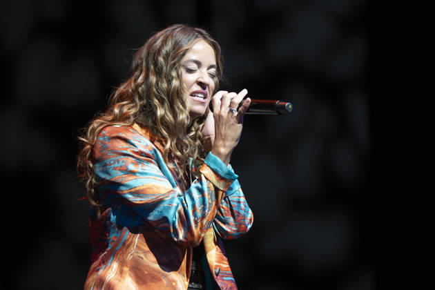 Sofía Ellar Performs in Madrid, Spain - 17 Oct 2026 Singer Sofía Ellar performs during a concert at the Plaza de Espana in Madrid. Madrid Spain Copyright: xAtilanoxGarciax xSOPAxImagesx PHOTO12799