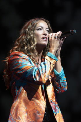 October 17, 2026, Madrid, Spain: Singer Sofia Ellar performs during a concert at the Plaza de Espana in Madrid. Madrid Spain  - ZUMAs197 20261017_aaa_s197_123 Copyright: xAtilanoxGarciax