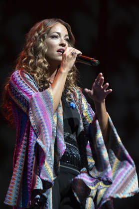 October 17, 2026, Madrid, Spain: Singer Sofia Ellar performs during a concert at the Plaza de Espana in Madrid. Madrid Spain  - ZUMAs197 20261017_aaa_s197_156 Copyright: xAtilanoxGarciax