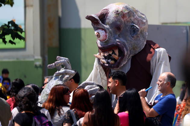 Santiago, October 17, 2026 The 2026 Zombiewalk takes place in downtown Santiago. Jonnathan Oyarzun Aton Chile, Santiago, Chile Aton 1200402  Copyright: JONNATHANxOYARZUN ATONxCHILE
