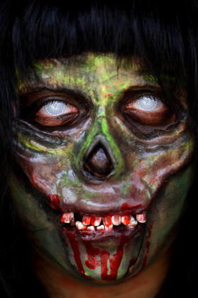 Santiago, October 17, 2026 The 2026 Zombiewalk takes place in downtown Santiago. Jonnathan Oyarzun Aton Chile, Santiago, Chile Aton 1200407  Copyright: JONNATHANxOYARZUN ATONxCHILE