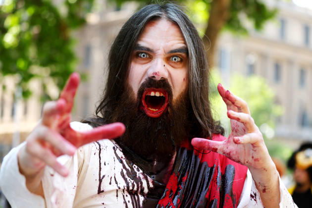 Santiago, October 17, 2026 The 2026 Zombiewalk takes place in downtown Santiago. Jonnathan Oyarzun Aton Chile, Santiago, Chile Aton 1200411  Copyright: JONNATHANxOYARZUN ATONxCHILE