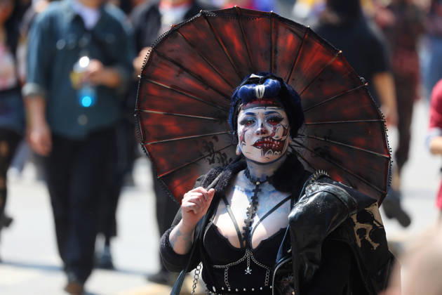 Santiago, October 17, 2026 The 2026 Zombiewalk takes place in downtown Santiago. Jonnathan Oyarzun Aton Chile, Santiago, Chile Aton 1200422  Copyright: JONNATHANxOYARZUN ATONxCHILE