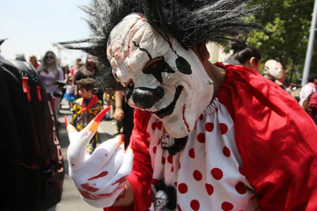 Santiago, October 17, 2026 The 2026 Zombiewalk takes place in downtown Santiago. Jonnathan Oyarzun Aton Chile, Santiago, Chile Aton 1200441  Copyright: JONNATHANxOYARZUN ATONxCHILE