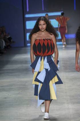 RECORD DATE NOT STATED Cria Costura presents its collection at SPFW N61. Sao Paulo (SP), 10 17 2026 Moda SPFW N61 The brand Cria Costura presents its collection during a fashion show at the 61st edition of Sao Paulo Fashion Week, at the Pavilhao das Culturas Brasileiras (Pacubra), in Parque Ibirapuera, Sao Paulo.(Foto: Leco Viana Thenews2 imago images) Cria Costura presents its collection at SPFW N61.  Copyright: xLecoxVianax