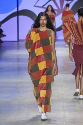 RECORD DATE NOT STATED Cria Costura presents its collection at SPFW N61. Sao Paulo (SP), 10 17 2026 Moda SPFW N61 The brand Cria Costura presents its collection during a fashion show at the 61st edition of Sao Paulo Fashion Week, at the Pavilhao das Culturas Brasileiras (Pacubra), in Parque Ibirapuera, Sao Paulo.(Foto: Leco Viana Thenews2 imago images) Cria Costura presents its collection at SPFW N61.  Copyright: xLecoxVianax